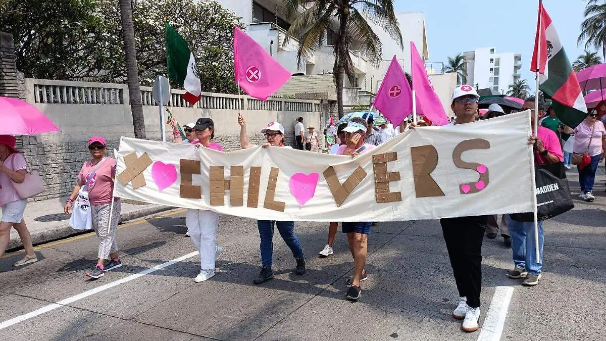 Marcha de Marea Rosa en Veracruz  2